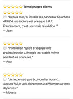 Profitez d’une énergie continue 24h/24 et payez jusqu’à 80% moins cher pendant 40 ans